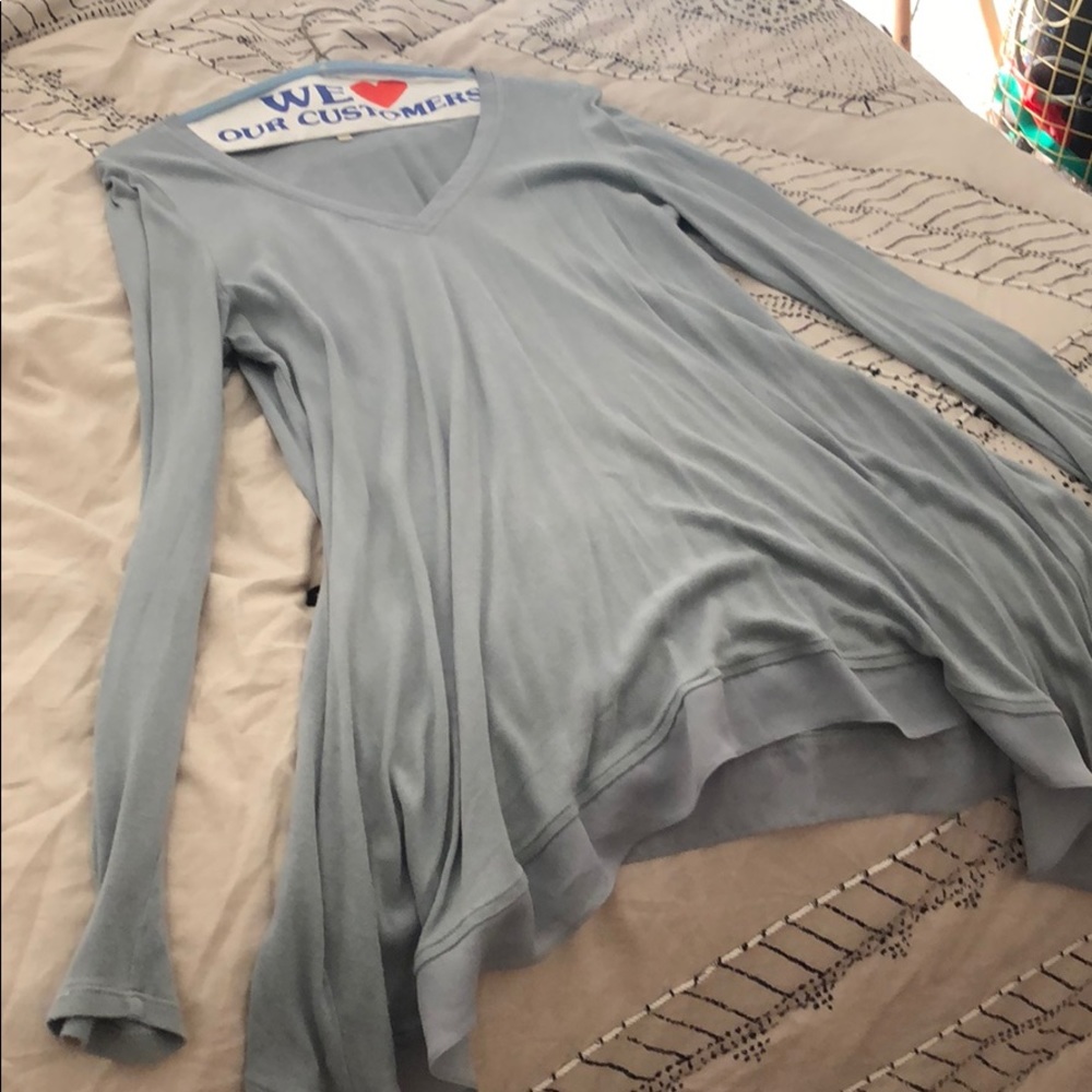 Comfy Anthropology Long Sleeve V-Neck Shirt